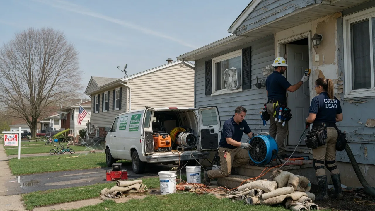 Flood Cleanup in Ogdensburg, WI near me