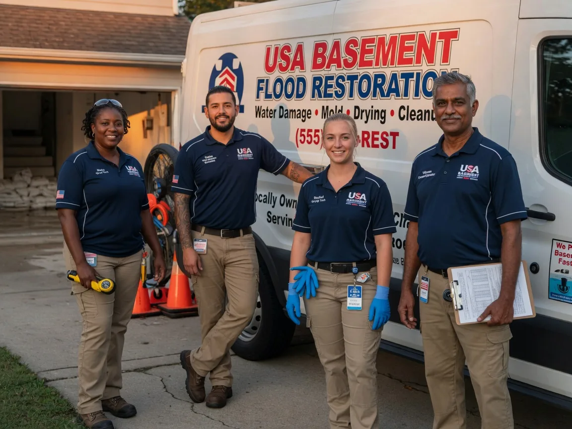 Basement Flood Cleanup company in Ogdensburg, WI
