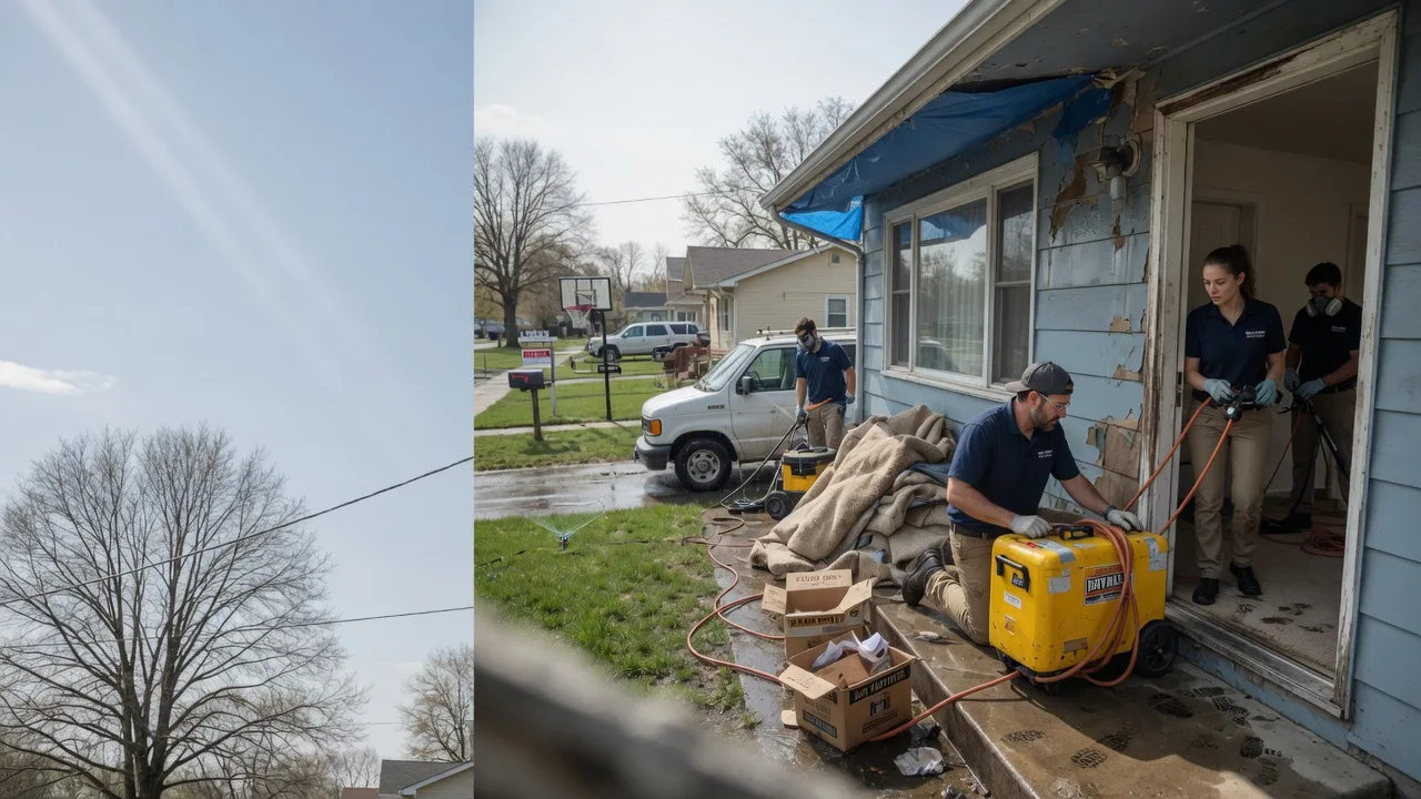 Basement Flood Cleanup in Ogdensburg, WI near me
